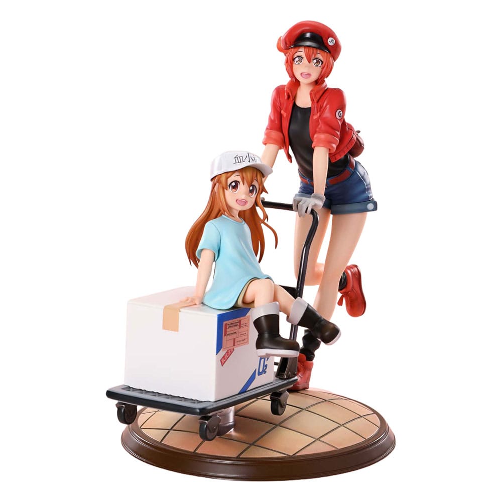 Cells at Work Prisma Wing PVC Statue Red Blood Cell & Platelet  26 cm - MangaShop.ro
