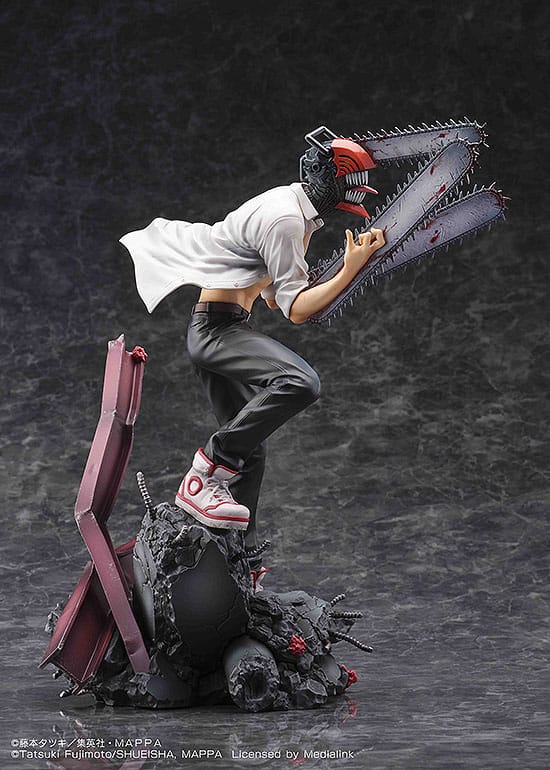 Chainsaw Man PVC Statue 1/7 Chainsaw Man 26 cm - MangaShop.ro