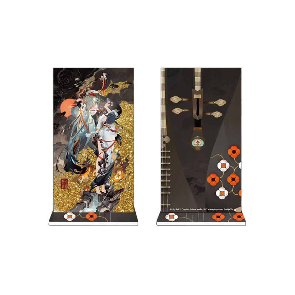 Character Vocal Series 01: Hatsune Miku Big Acrylic Block Hatsune Miku Shimian Maifu Ver. 20 cm - MangaShop.ro