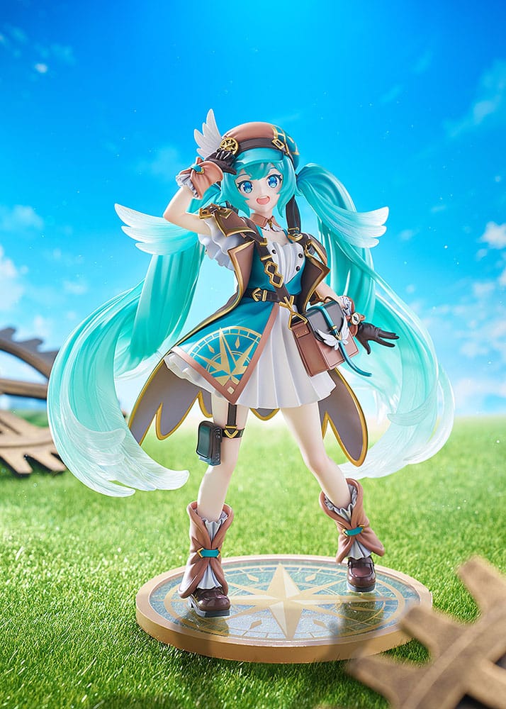 Character Vocal Series 01: Hatsune Miku PVC Statue 1/7 Hatsune Miku: 100th Adventure Ver. 25 cm - MangaShop.ro