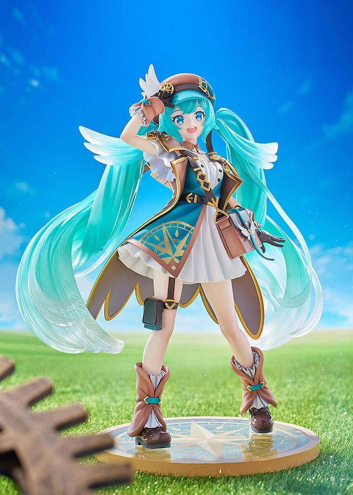 Character Vocal Series 01: Hatsune Miku PVC Statue 1/7 Hatsune Miku: 100th Adventure Ver. 25 cm - MangaShop.ro