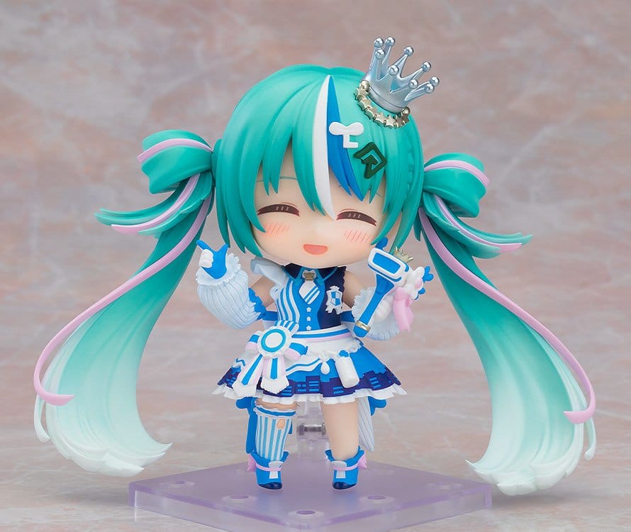 Character Vocal Series 01: Hatsune Miku PVC Statue Nendoroid Lawson's 50th anniversary Special Live Ver. 10 cm - MangaShop.ro