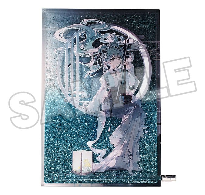 Character Vocal Series 01: Hatsune Miku Glitter Acrylic Block Hatsune Miku Han Gong Qiu Yue Ver. 15 cm - MangaShop.ro