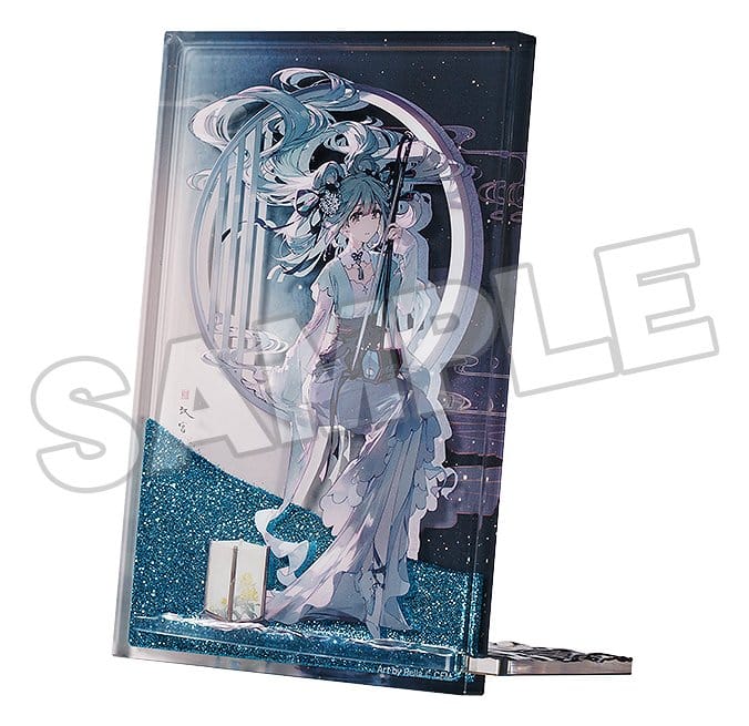 Character Vocal Series 01: Hatsune Miku Glitter Acrylic Block Hatsune Miku Han Gong Qiu Yue Ver. 15 cm - MangaShop.ro