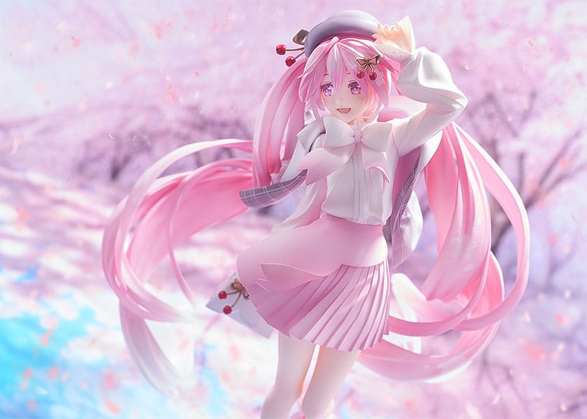 Character Vocal Series 01: Hatsune Miku PVC Statue 1/6 Sakura Miku: Hanami Outfit Ver. 28 cm - MangaShop.ro