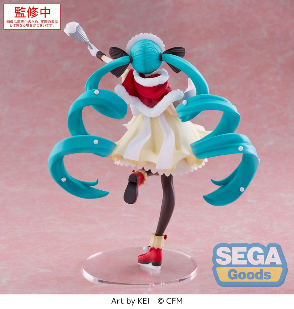 Character Vocal Series 01: Hatsune Miku Luminasta PVC Statue Hatsune Miku Christmas 2025 20 cm - MangaShop.ro