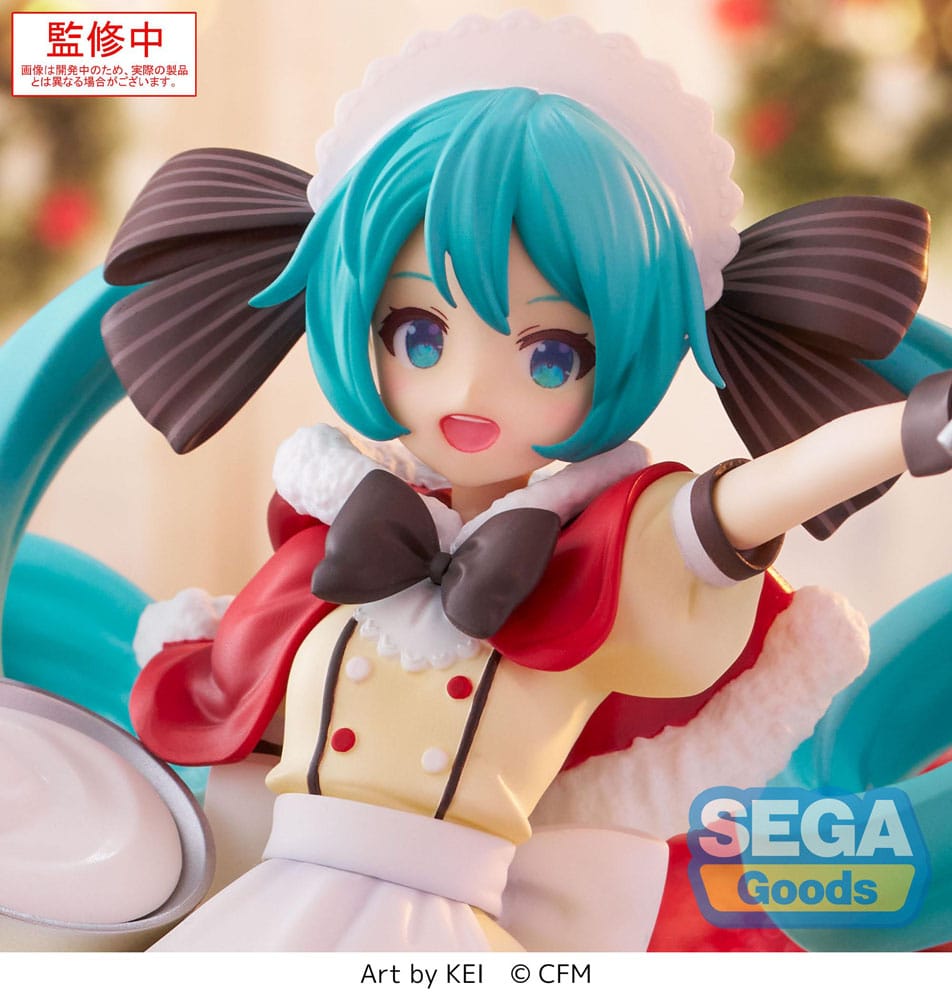 Character Vocal Series 01: Hatsune Miku Luminasta PVC Statue Hatsune Miku Christmas 2025 20 cm - MangaShop.ro