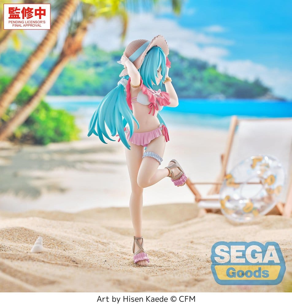 Character Vocal Series 01: Hatsune Miku Luminasta PVC Figure Conceptual Series Vol.1 Tropical Ver. 21 cm - MangaShop.ro