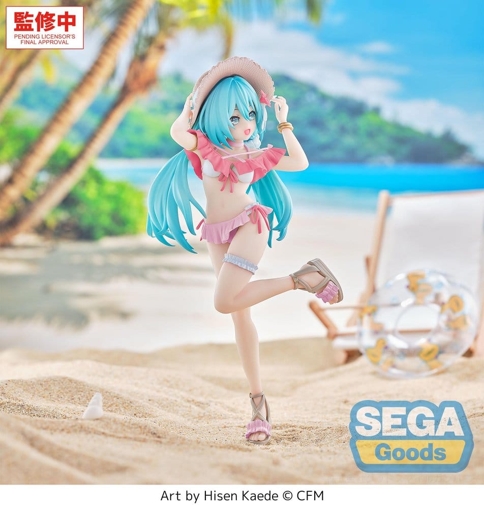 Character Vocal Series 01: Hatsune Miku Luminasta PVC Figure Conceptual Series Vol.1 Tropical Ver. 21 cm - MangaShop.ro