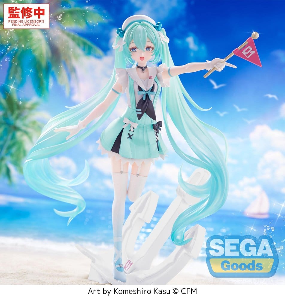 Character Vocal Series 01: Hatsune Miku FIGURIZMa PVC Figure -Sailor- 24 cm - MangaShop.ro