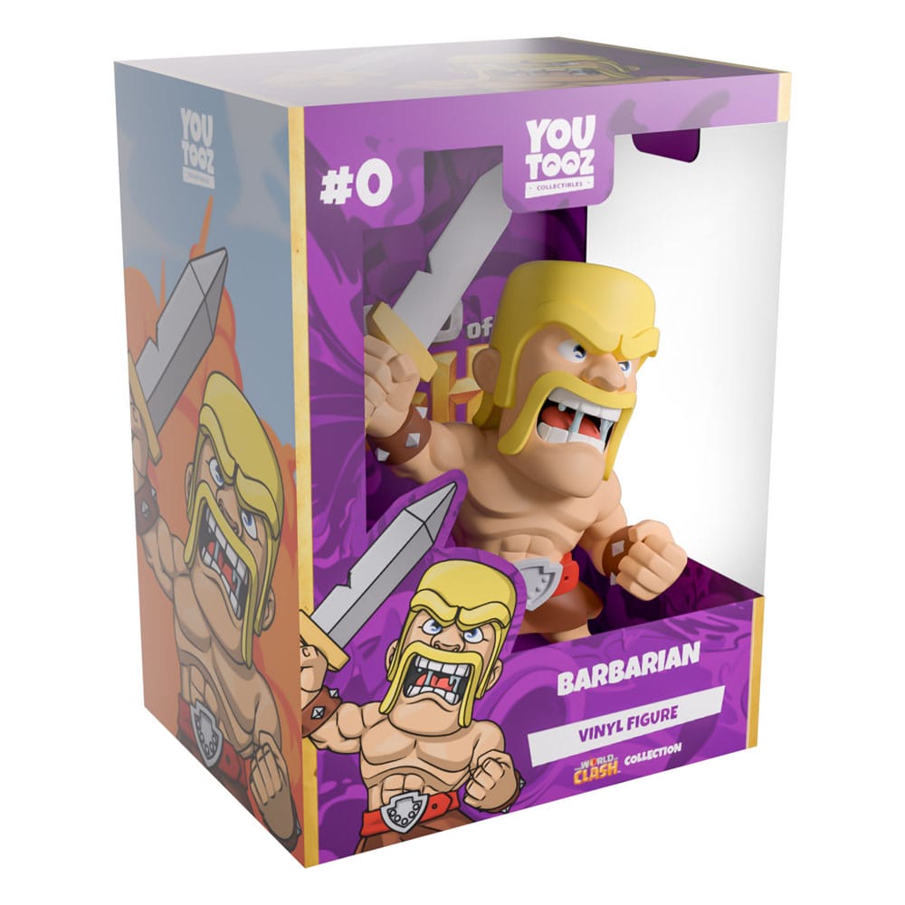 Clash of Clans Vinyl Figure Barbarian 12 cm - MangaShop.ro