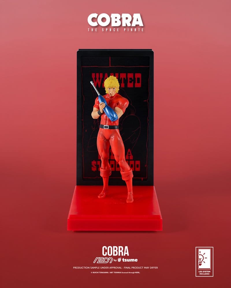 Cobra Neon Figure 1/9 Cobra The Space Pirate 20 cm - MangaShop.ro