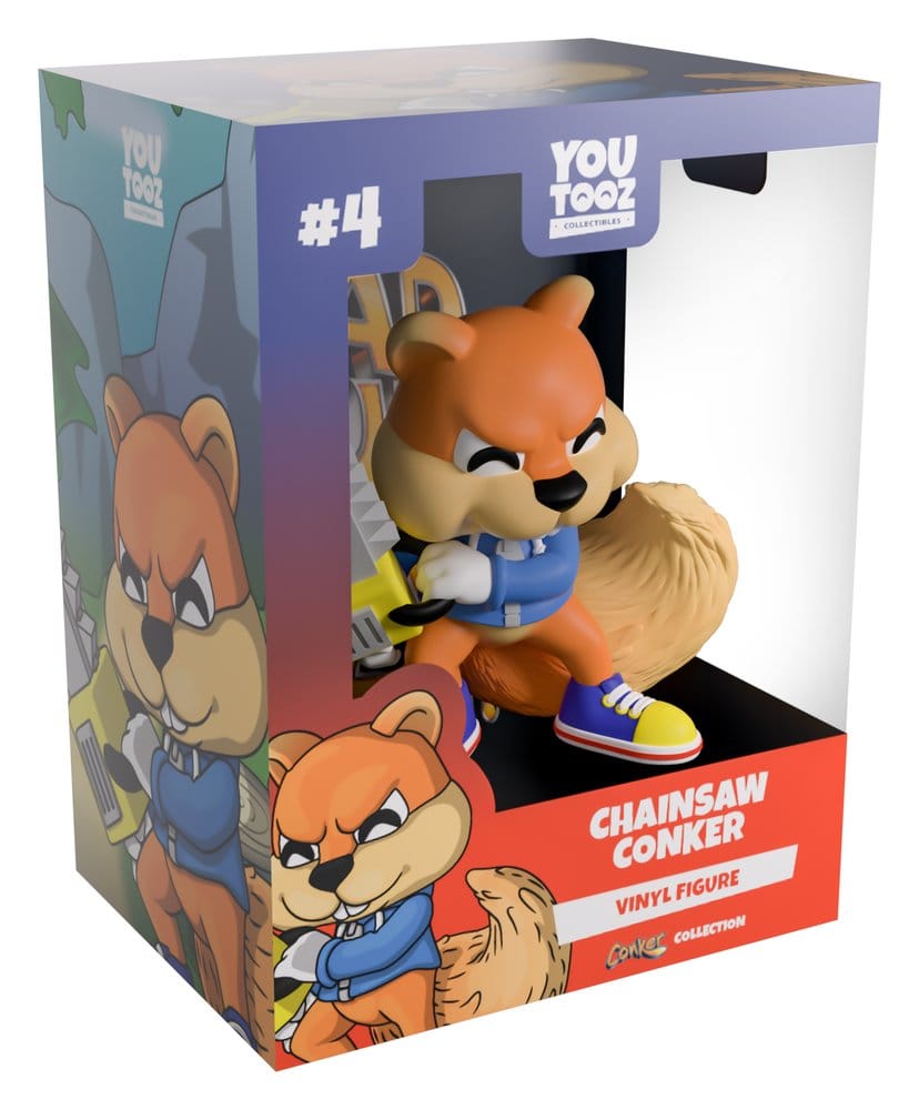 Conker’s Bad Fur Day Vinyl Figure Chainsaw Conker 8 cm - MangaShop.ro