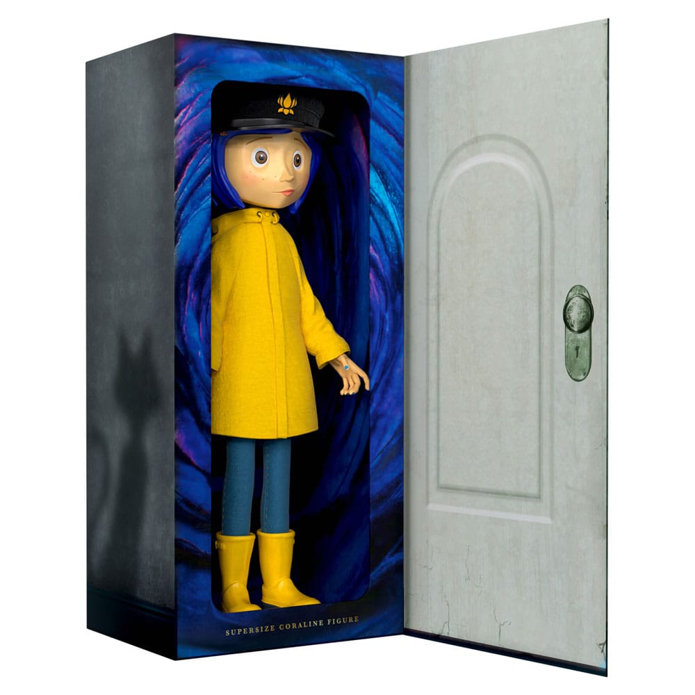 Coraline Supersize Vinyl Action Figure Coraline (Button Eyes) 40 cm - MangaShop.ro