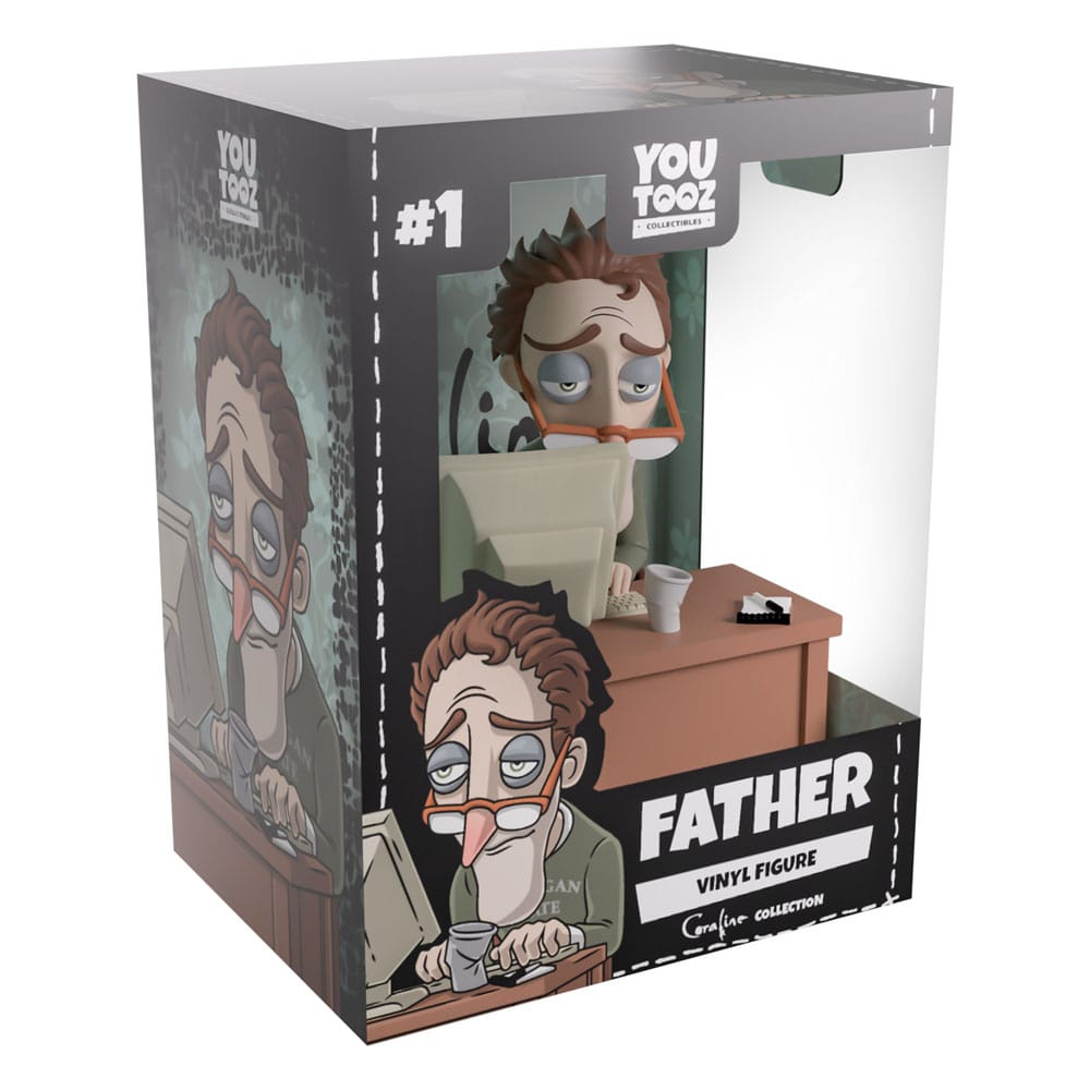 Coraline Vinyl Figure Father 12 cm - MangaShop.ro