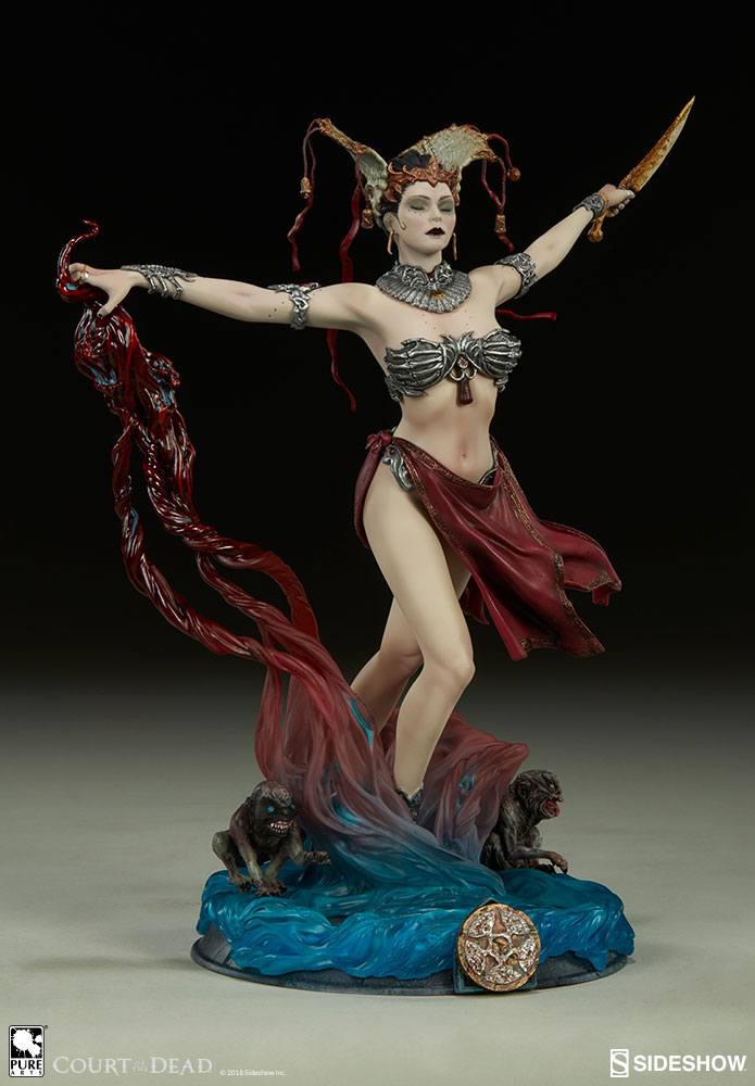 Court of the Dead PVC Statue Gethsemoni - Queens Conjuring 25 cm - MangaShop.ro