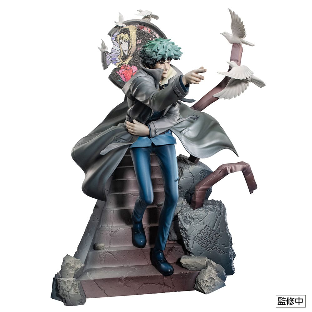 Cowboy Bebop PVC Statue 2nd GIG Spike Spiegel Daybreak 27 cm - MangaShop.ro