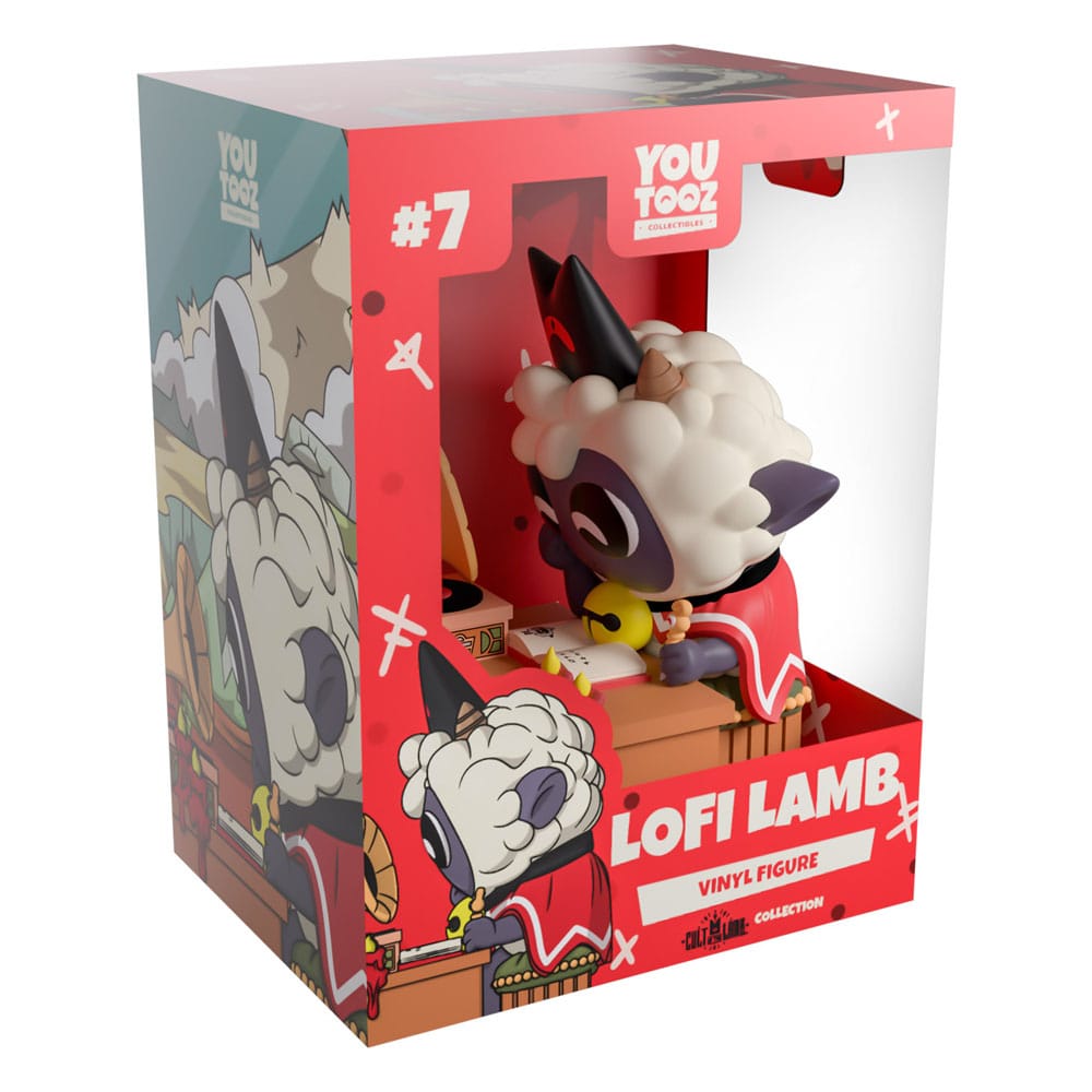 Cult of the Lamb Vinyl Figure Lofi Lamb 9 cm - MangaShop.ro
