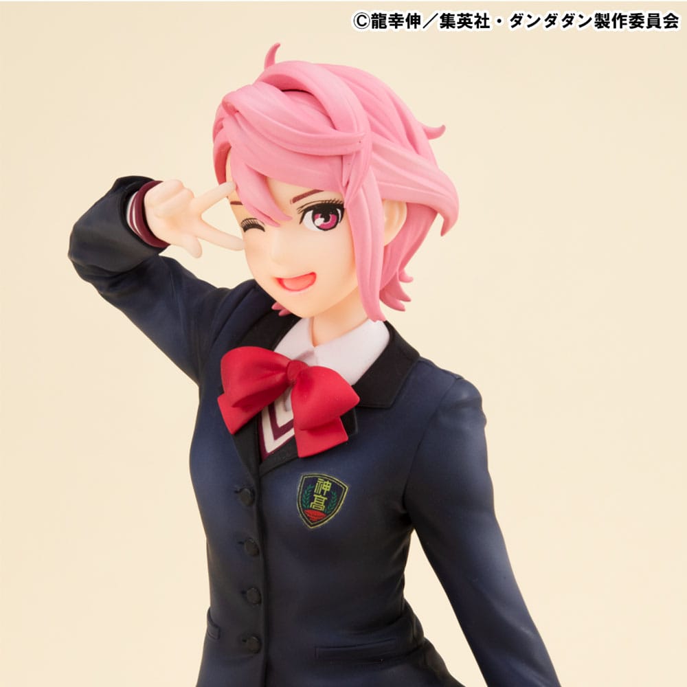 Dandadan G.E.M. Series PVC Statue Shiratori Aira Palm Size 9 cm - MangaShop.ro