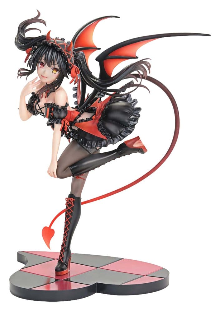 Date A Live Prisma Wing PVC Statue 1/7 Kurumi Tokisaki succubus 25 cm - MangaShop.ro