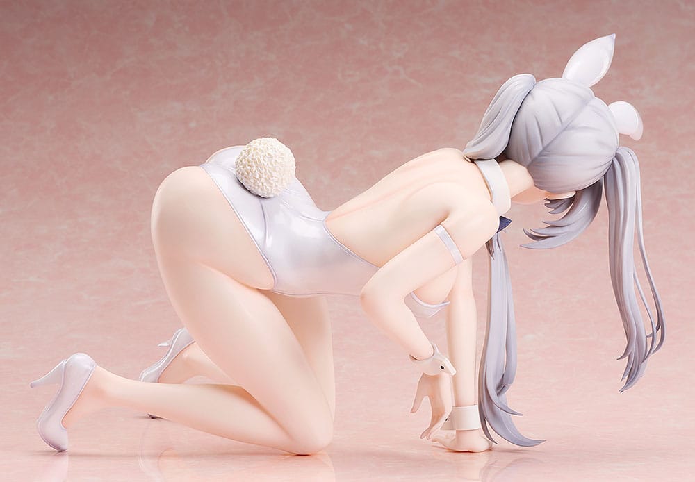 Date A Live: Date A Bullet Statue 1/4 White Queen Bare Leg Bunny Ver. 20 cm - MangaShop.ro