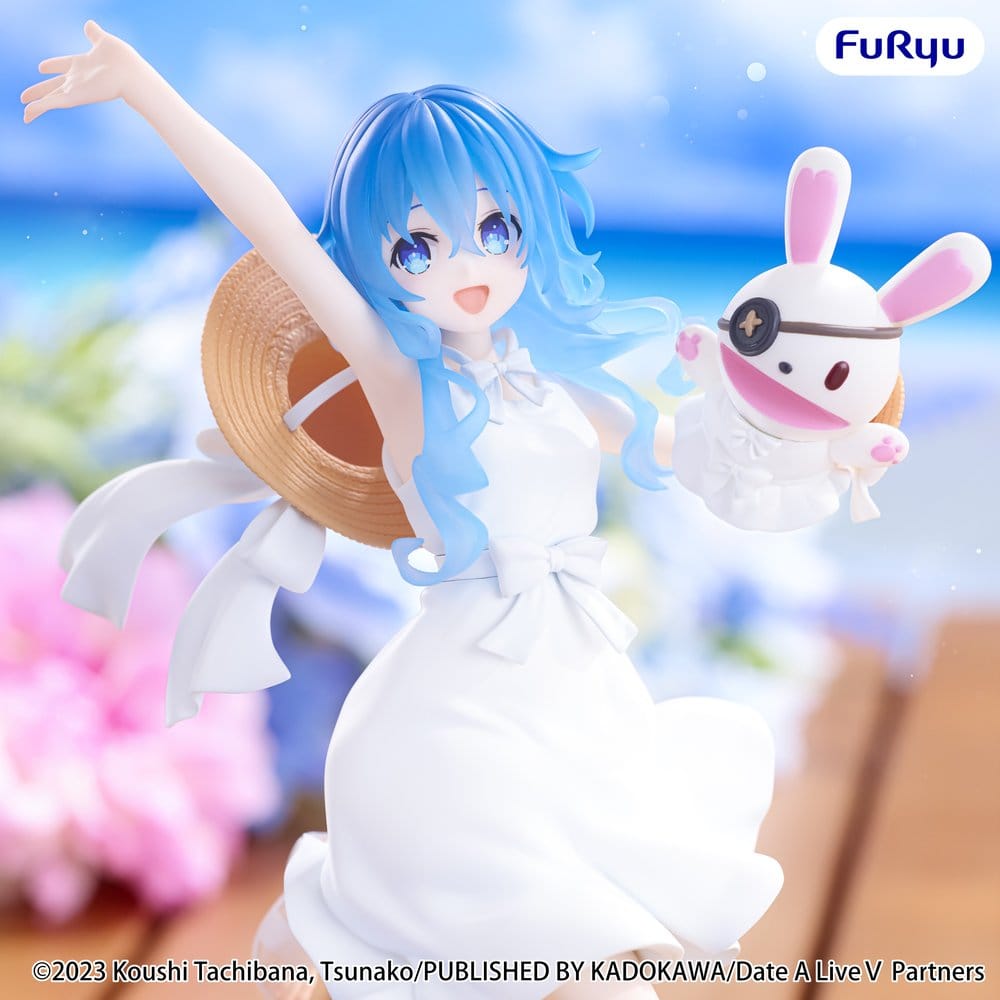 Date A Live V Summer Dress PVC Figure Yoshino 21 cm - MangaShop.ro