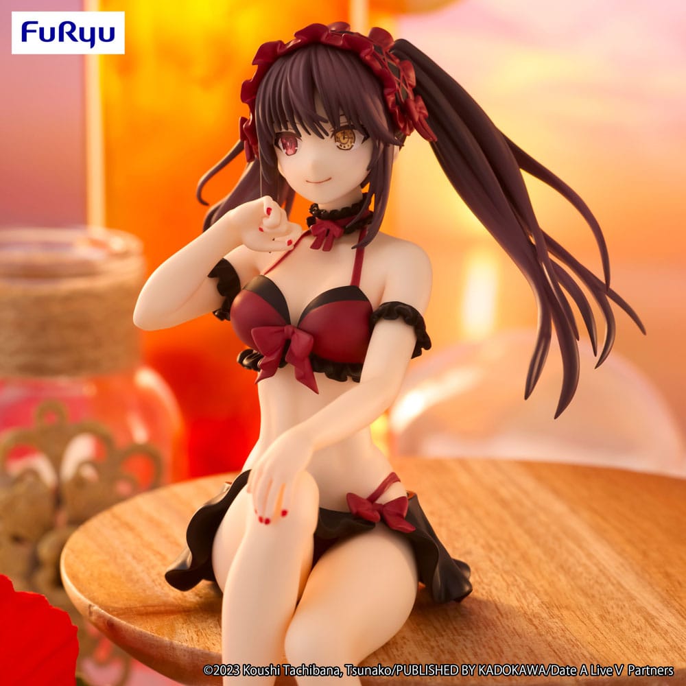 Date A Live Noodle Stopper PVC Statue Kurumi Tokisaki Swimsuit Ver. 15 cm - MangaShop.ro