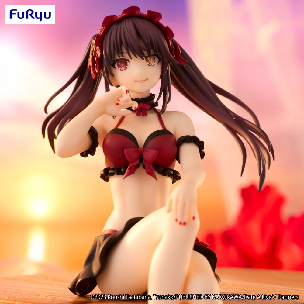 Date A Live Noodle Stopper PVC Statue Kurumi Tokisaki Swimsuit Ver. 15 cm - MangaShop.ro