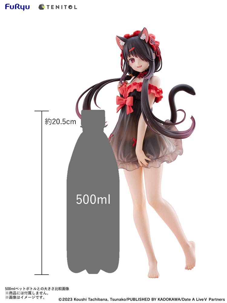 Date A Live V Tenitol Tall PVC Statue Kurumi Tokisaki 30 cm - MangaShop.ro
