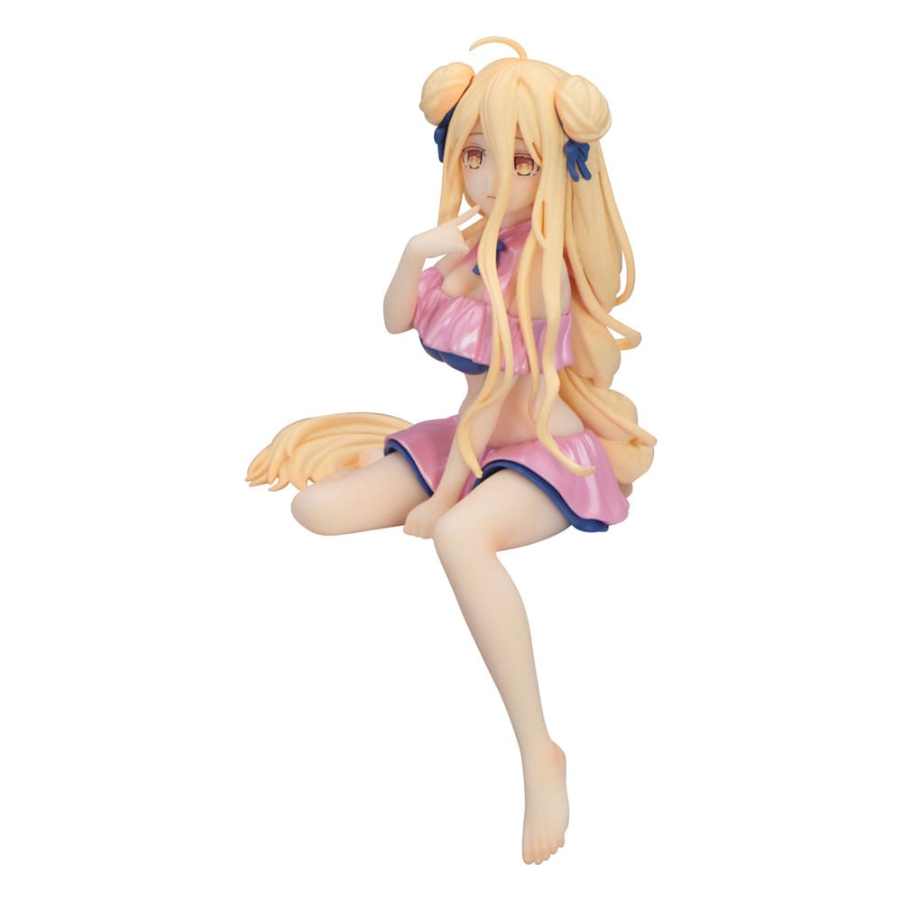 Date A Live V Noodle Stopper PVC Statue Mukuro Hoshimiya Swimsuit Pastel Pink Color Ver. 13 cm - MangaShop.ro