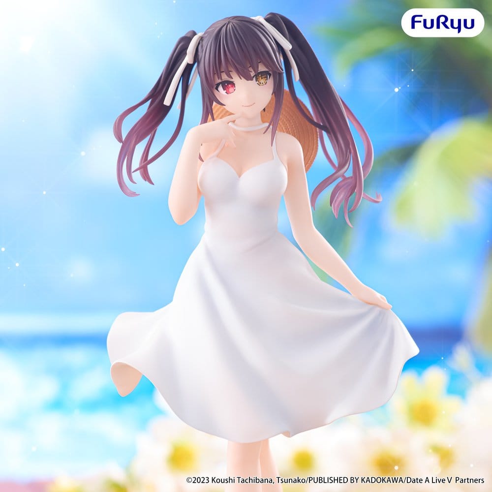 Date A Live Summer Dress PVC Figure Kurumi Tokisaki 21 cm - MangaShop.ro