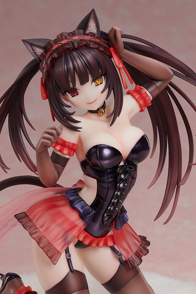Date A Live Statue 1/7 Kurumi Tokisaki Cat Ears Ver. 17 cm - MangaShop.ro