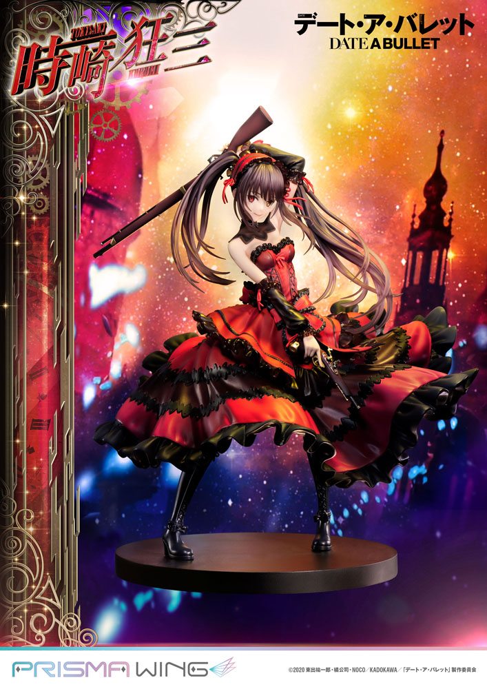 Date A Live Fragment: Date A Bullet Prisma Wing PVC Statue 1/7 Kurumi Tokisaki 27 cm - MangaShop.ro