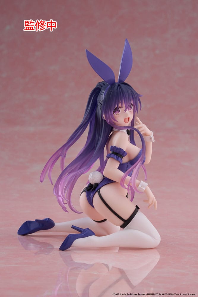 Date A Live V PVC Statue Desktop Cute Figure Tohka Yatogami Bunny Ver. 13 cm - MangaShop.ro