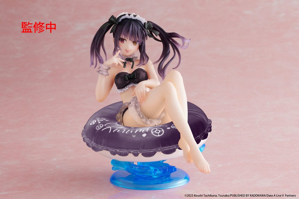 Date A Live IV PVC Statue Aqua Float Girls Figure Kurumi Tokisaki Renewal Edition 10 cm - MangaShop.ro