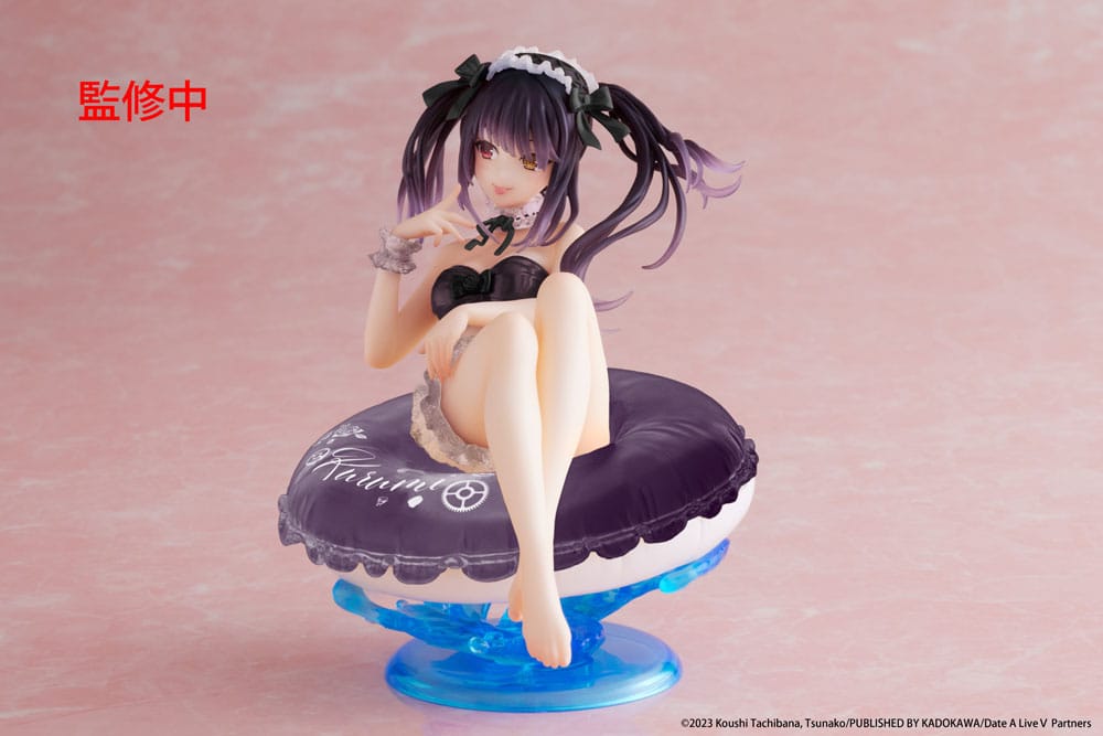 Date A Live IV PVC Statue Aqua Float Girls Figure Kurumi Tokisaki Renewal Edition 10 cm - MangaShop.ro