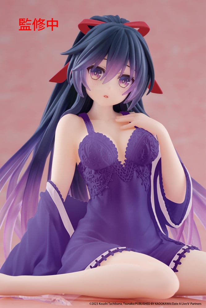 Date A Live V PVC Statue Desktop Cute Figure Tohka Yatogami Nightwear Ver. Renewal 13 cm - MangaShop.ro