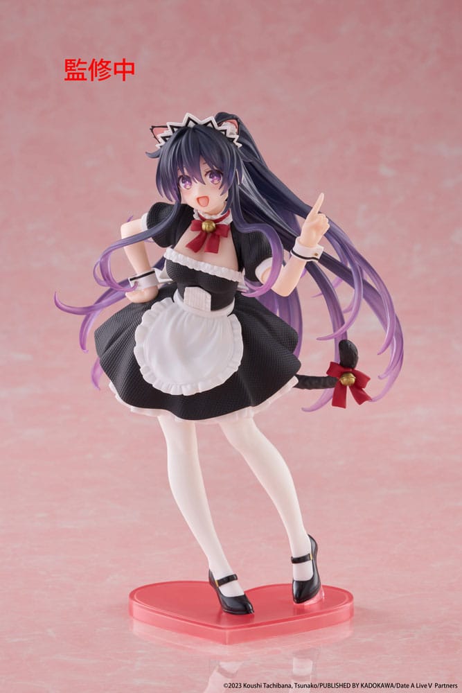 Date A Live V Coreful PVC Statue Tohka Yatogami Cat Ear Maid Ver. 18 cm - MangaShop.ro