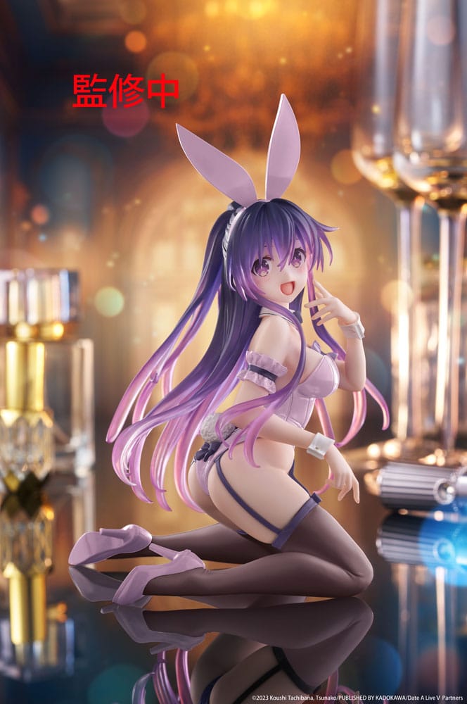 Date A Live PVC Statue Desktop Cute Figure Tohka Yatogami (Bunny Ver.) Renewal 13 cm - MangaShop.ro