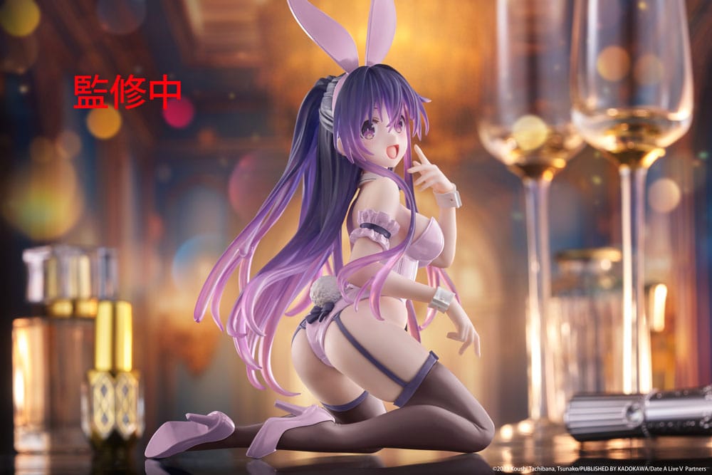 Date A Live PVC Statue Desktop Cute Figure Tohka Yatogami (Bunny Ver.) Renewal 13 cm - MangaShop.ro