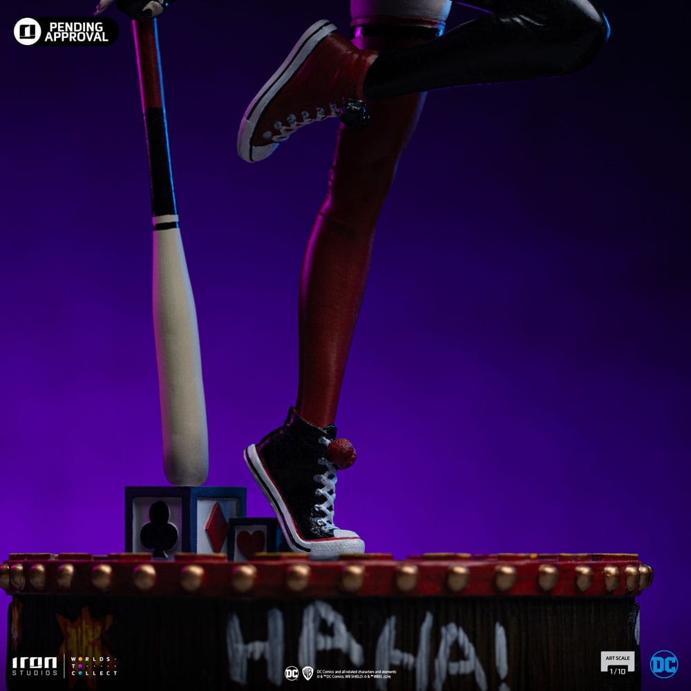 DC Comics Art Scale Statue 1/10 Harley Quinn (Gotham City Sirens) 22 cm - MangaShop.ro