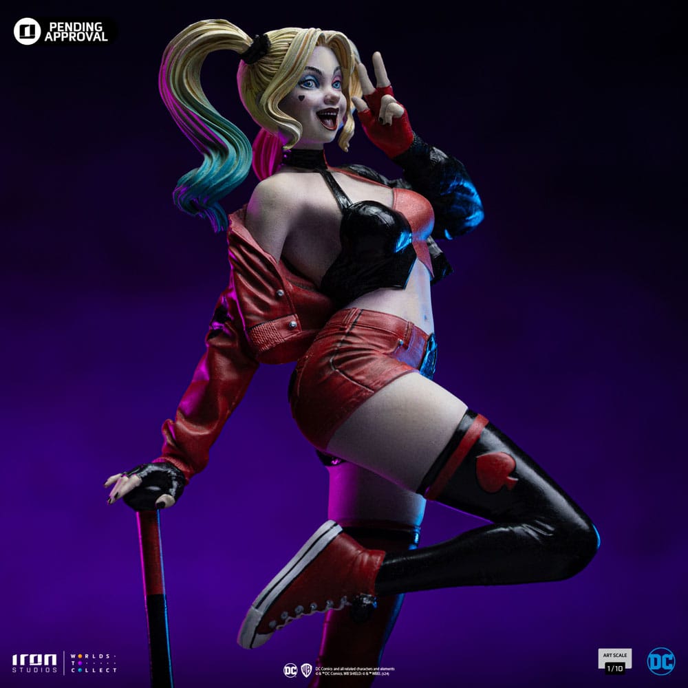 DC Comics Art Scale Statue 1/10 Harley Quinn (Gotham City Sirens) 22 cm - MangaShop.ro