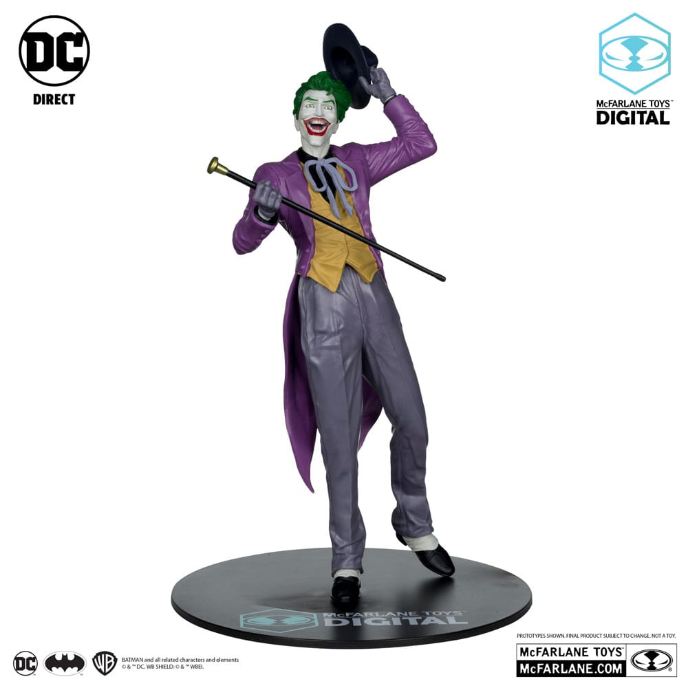 DC Direct PVC Statue 1/6 The Joker by Jason Fabok (McFarlane Digital) 29 cm - MangaShop.ro