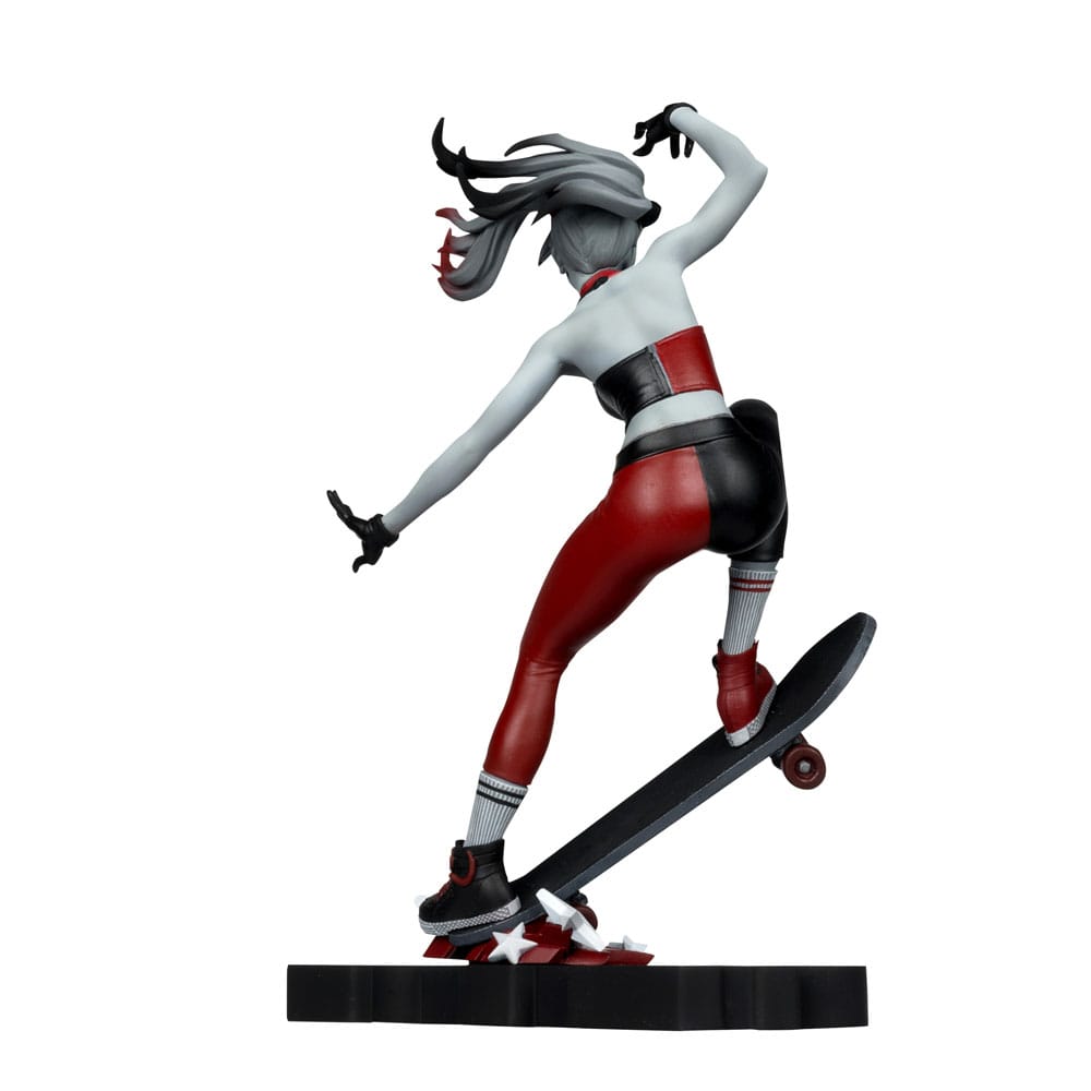 DC Direct Harley Quinn: Red, White & Black Statue 1/10 Harley Quinn by Ivan Tao 20 cm - MangaShop.ro