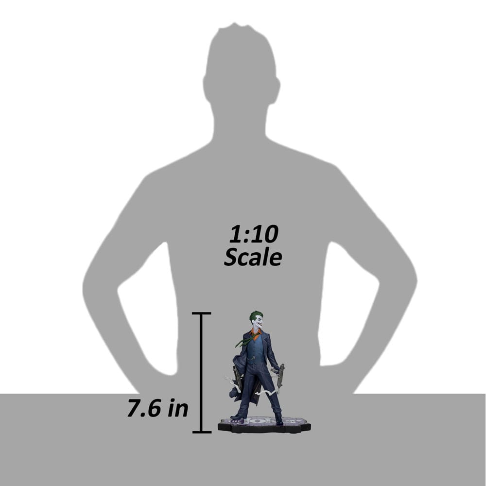 DC Direct Statue 1/10 The Joker Purple Craze: The Joker by Gabriele Dell'Otto Limited Edition 19 cm - MangaShop.ro