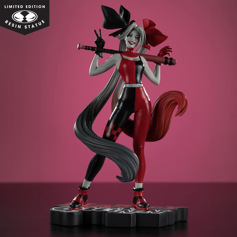 DC Direct Harley Quinn: Red, White & Black Statue 1/10 Harley Quinn by Alex Garner 21 cm - MangaShop.ro