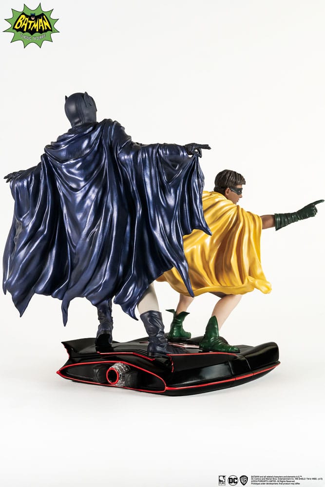 DC Comics PVC Diorama Statue 1/8 Batman & Robin 1966 23 cm - MangaShop.ro