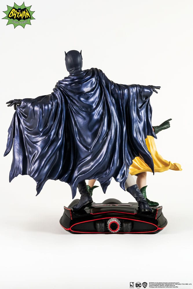 DC Comics PVC Diorama Statue 1/8 Batman & Robin 1966 23 cm - MangaShop.ro