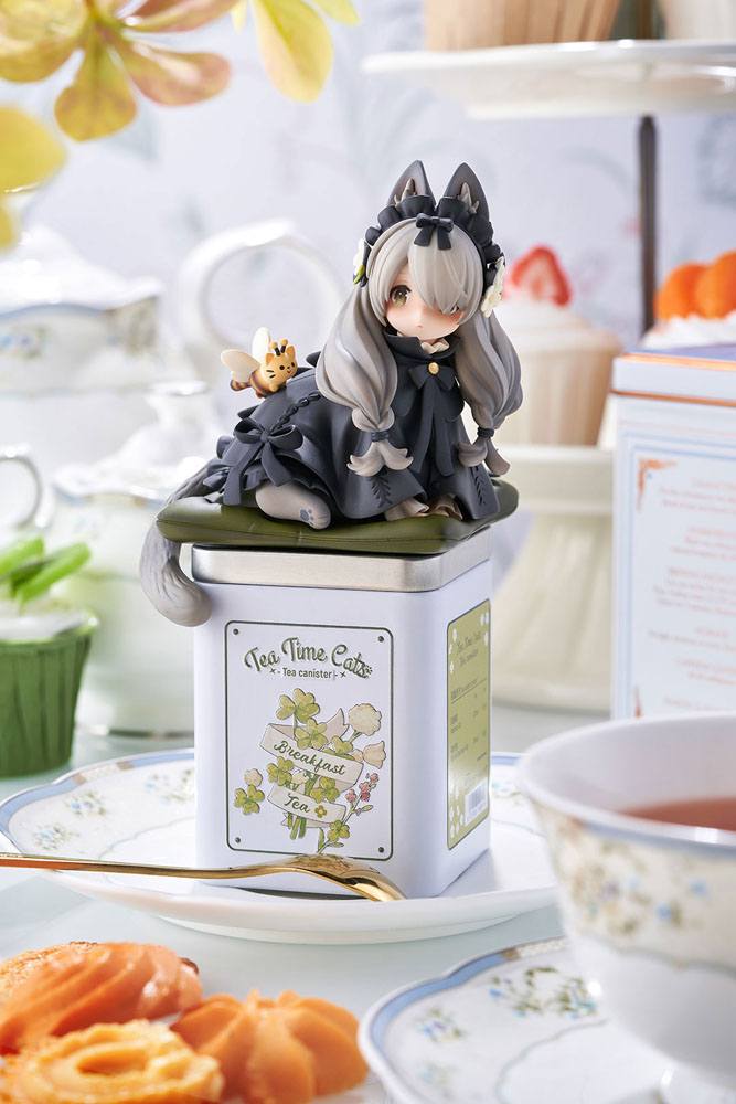 Decorated Life Collection PVC Statue Tea Time Cats British Shorthair 18 cm - MangaShop.ro