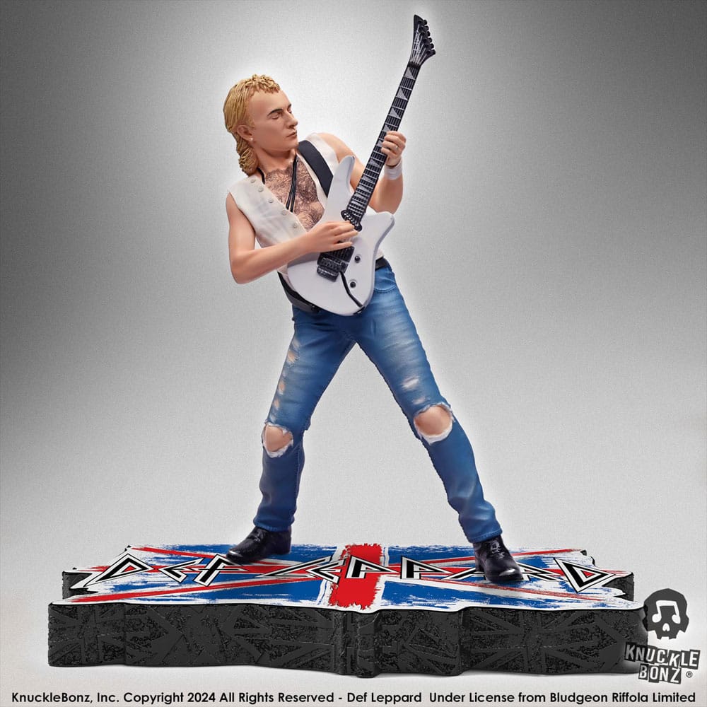 Def Leppard Rock Iconz Statue Phil Collen 24 cm - MangaShop.ro